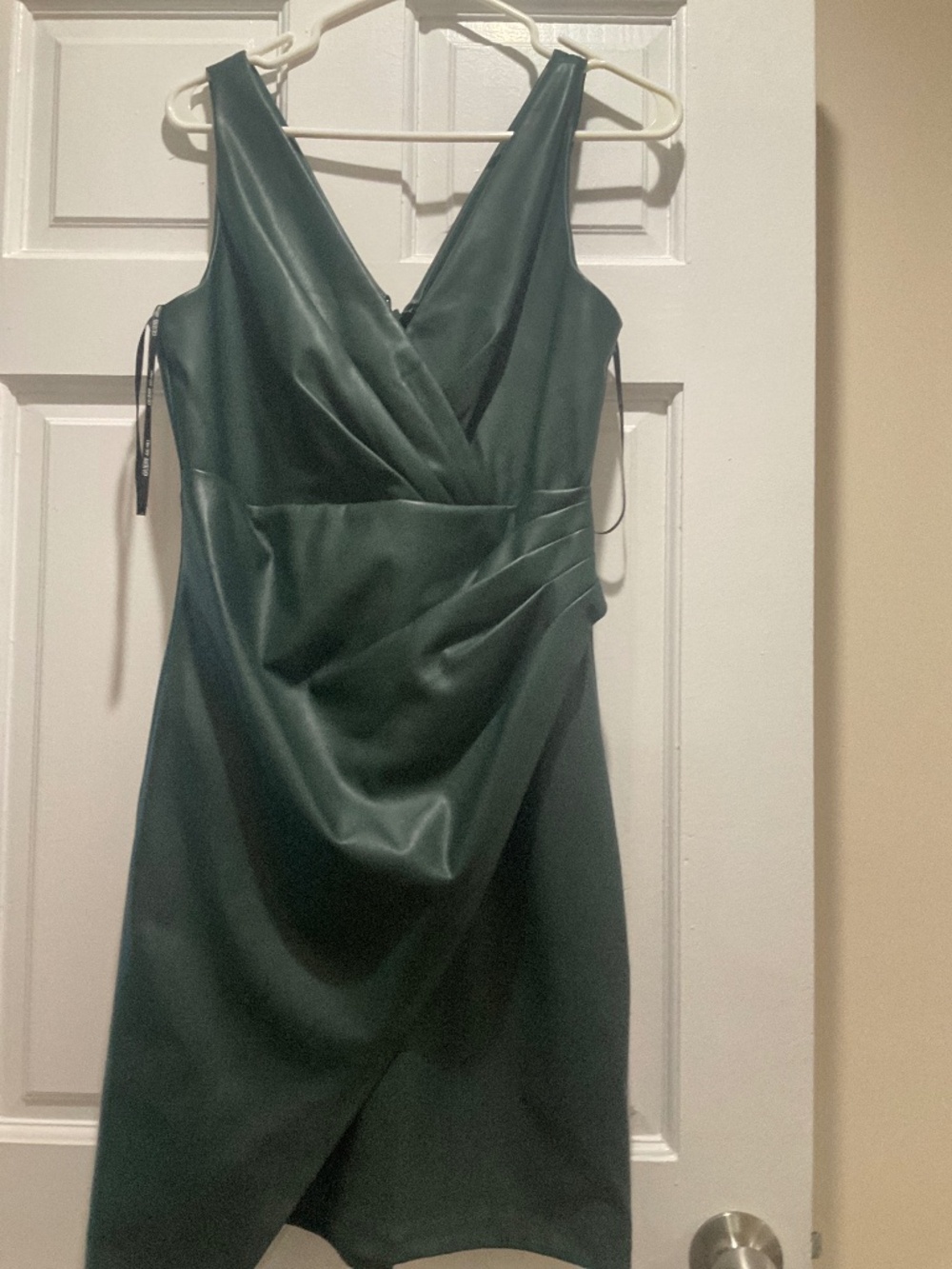 Guess faux leather dress